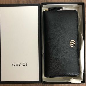 Gucci Marmont Petite textured leather wallet
